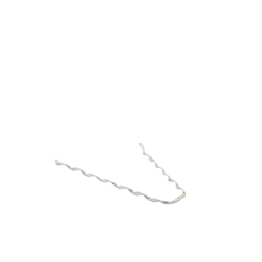 Remate Preformado de Acero Galvanizado para fibra Drop Redonda de &Phi; 3 mm