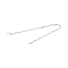 Remate Preformado de Acero Galvanizado para fibra Drop Redonda de &Phi; 3 mm