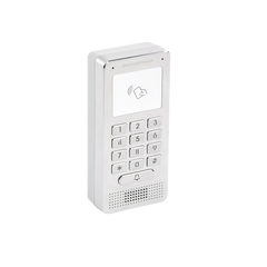 Audioportero IP (SIP), Antivandálico, apertura por código, llamada y/o tarjeta, teclado iluminado