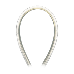 Cubre-filos Ranurado con Adhesivo, para Bordes de 1.6 a 2.5mm, de 30.5m de Largo, Color Natural