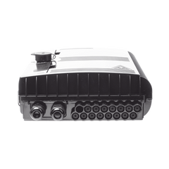 Cierre de Empalme para 24 fusiones de fibra óptica, Interior/Exterior, con 16 acopladores SC/APC y splitter 1x16 SC/APC Incluido, IP65