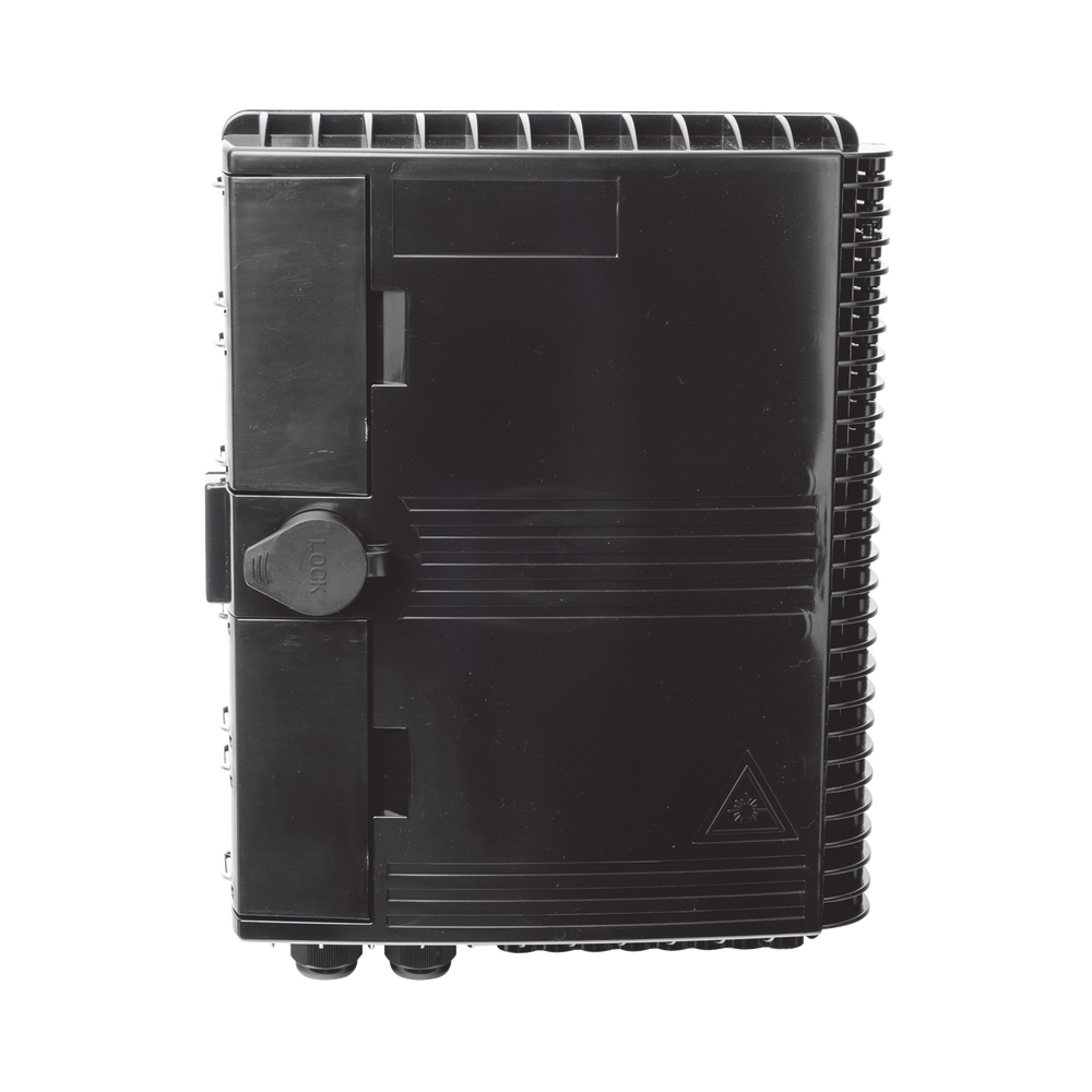 Cierre de Empalme para 24 Fusiones de Fibra Óptica, Interior/Exterior, con 16 Acopladores SC/APC y Splitter 1x16 SC/APC Incluido, IP65