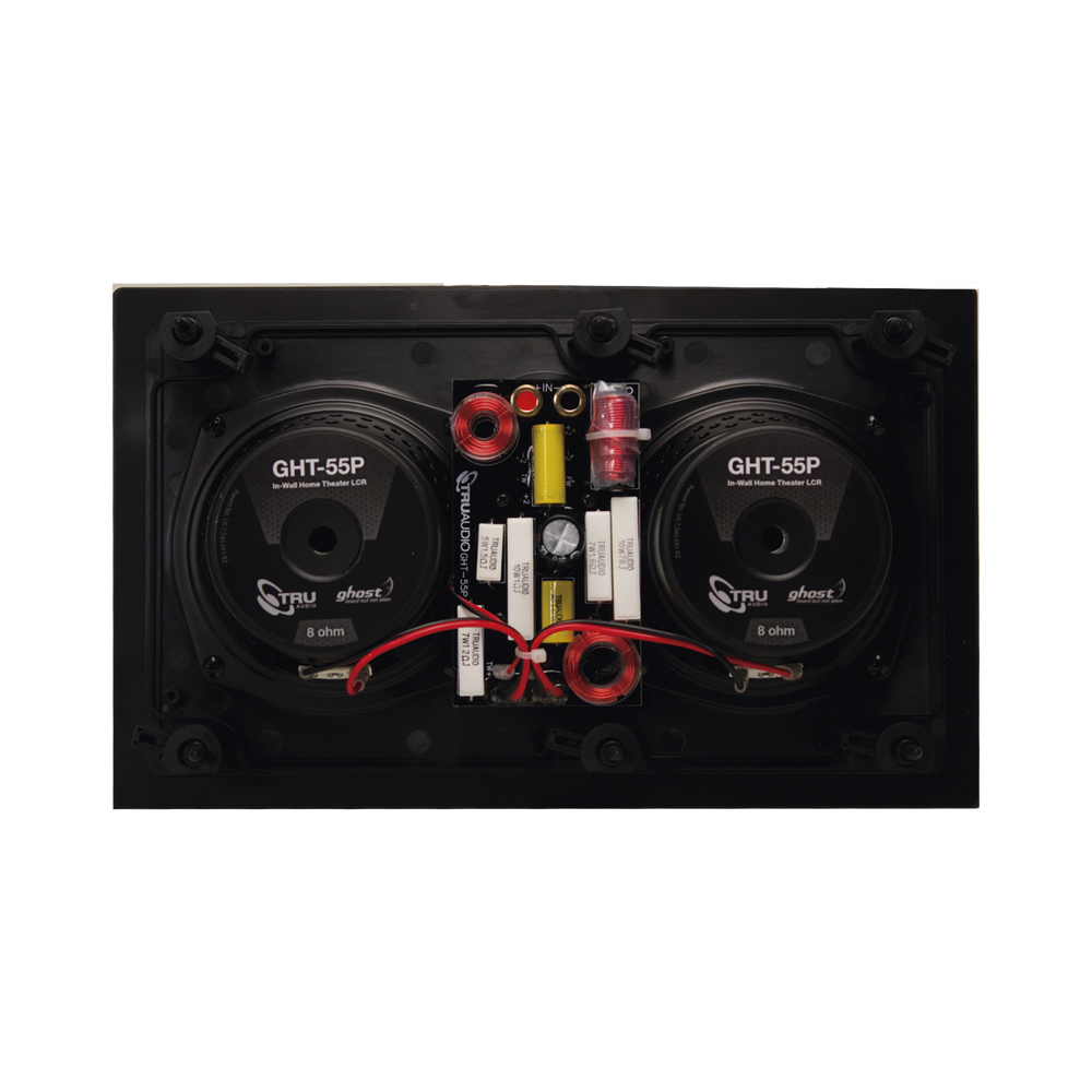 altavoces de montaje en la pared | woofers dobles de 5in | tweeter de 1in | 100W | 8ohms