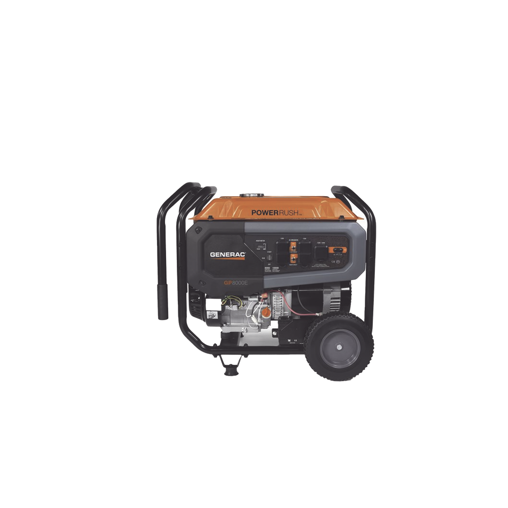 Generador Portátil a Gasolina, 8 kW, 120/240Vca, Arranque Eléctrico