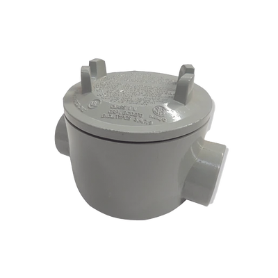 Caja con Tapa Tipo GRC de 3/4" (19 mm) / Caja a Prueba de Explosión / Para Áreas Peligrosas / Libre de Cobre.
