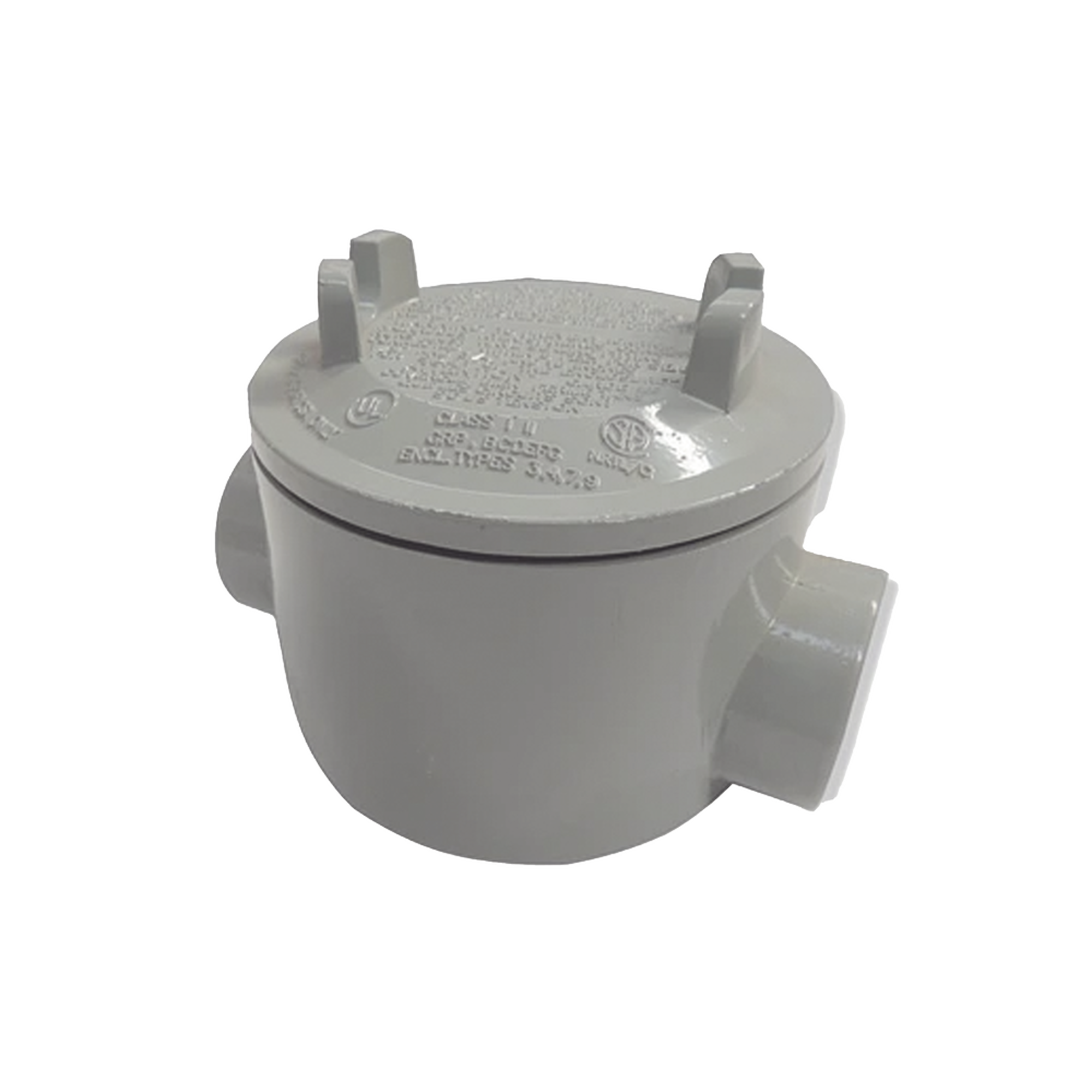 Caja con Tapa Tipo GRC de 3/4" (19 mm) / Caja a Prueba de Explosión / Para Áreas Peligrosas / Libre de Cobre.