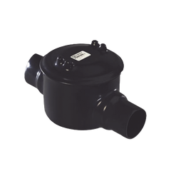 Caja para Áreas Peligrosas con Tapa Tipo GRC de 3/4" (19 mm) con Recubrimiento de PVC e  Interior de Uretano.