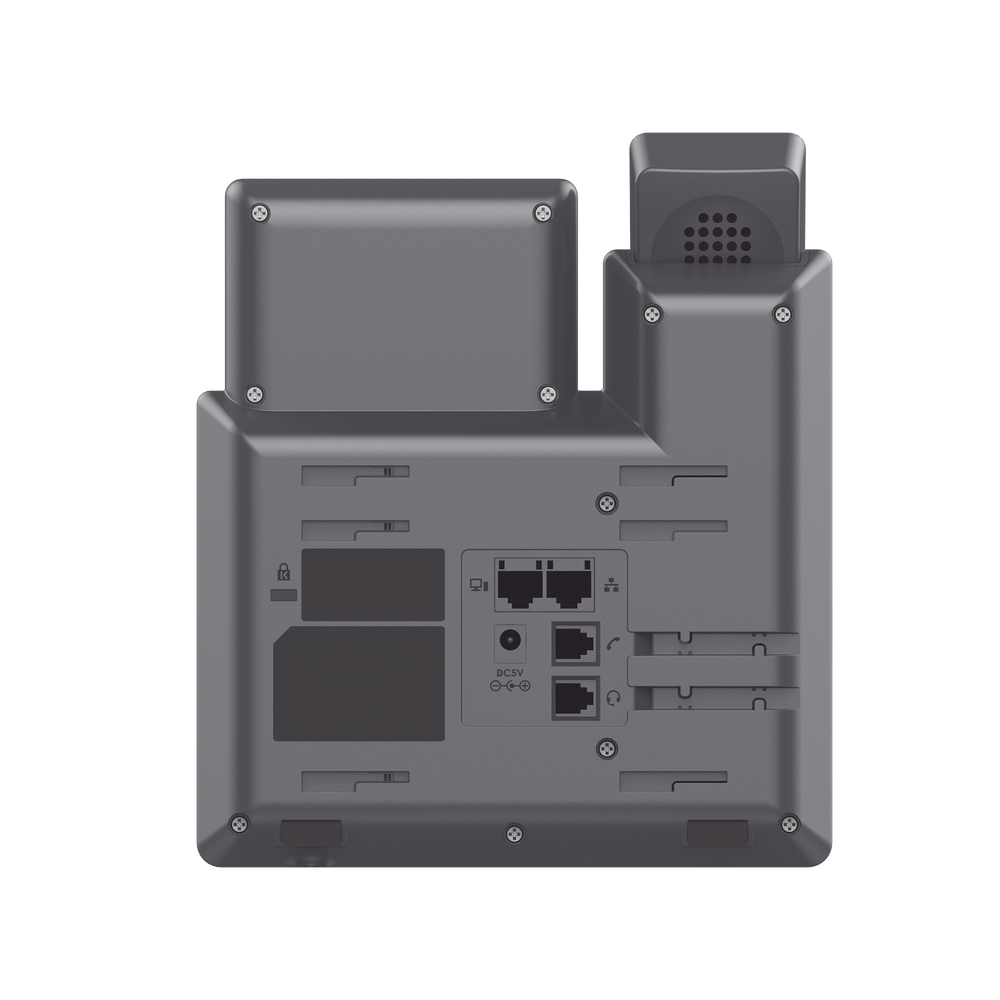 Teléfono IP Wi-Fi Grado Operador, 2 líneas SIP con 4 cuentas, codec Opus, IPV4/IPV6 con gestión en la nube GDMS
