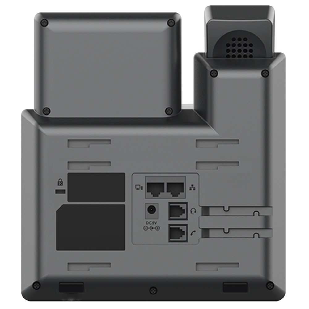 TELÉFONO IP POE GRADO OPERADOR DE 2 LÍNEAS / PANTALLA LCD TFT 2.4 PULGADAS COLOR / 8 BOTONES VIRTUALES MULTIUSO / SEGURIDAD CARRIER-GRADE / COMPATIBLE CON GDMS / AUDIO HD / CONFERENCIAS DE AUDIO 5 VÍAS