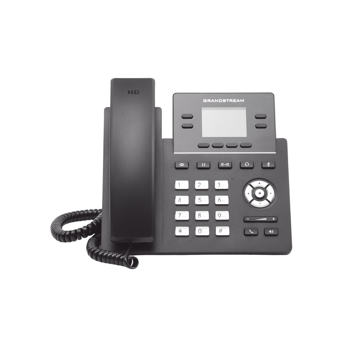 Teléfono IP Grado Operador, 4 líneas SIP, pantalla a color 2.4", PoE, codec Opus, IPV4/IPV6 con gestión en la nube GDMS