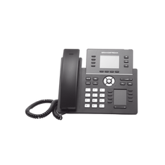 Teléfono IP Wi-Fi, Grado Operador, 4 líneas SIP con 4 cuentas, pantalla a color 2.8", puertos Gigabit, Bluetooth, PoE, codec Opus, IPV4/IPV6 con gestión en la nube GDMS