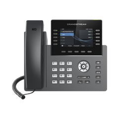 Teléfono IP Wi-Fi, Grado Operador, 10 líneas SIP con 5 cuentas, pantalla a color 4.3", puertos Gigabit, Bluetooth, PoE, codec Opus, IPV4/IPV6 con gestión en la nube GDMS