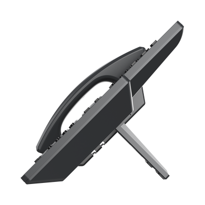 Teléfono IP Wi-Fi, Grado Operador, 6 líneas SIP con 6 cuentas, pantalla a color 4.3", puertos Gigabit, Bluetooth, PoE, codec Opus, IPV4/IPV6 con gestión en la nube GDMS