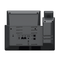 Teléfono IP Wi-Fi, Grado Operador, 14 líneas SIP con 6 cuentas, pantalla LCD  5", puertos Gigabit, Bluetooth, PoE, codec Opus, IPV4/IPV6 con gestión en la nube GDMS