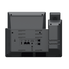 Teléfono IP Wi-Fi, Grado Operador, 14 líneas SIP con 6 cuentas, pantalla LCD  5", puertos Gigabit, Bluetooth, PoE, codec Opus, IPV4/IPV6 con gestión en la nube GDMS