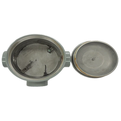 Caja con Tapa Tipo GRT de 1/2" (12.7mm) / Caja a Prueba de Explosión / Para Áreas Peligrosas  / Libre de Cobre.
