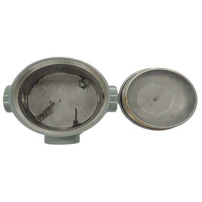 Caja con Tapa Tipo GRT de 3/4" (19 mm) / Caja a Prueba de Explosión / Para Áreas Peligrosas con Tapa / Libre de Cobre.