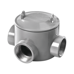 Caja con Tapa Tipo GRT de 3/4" (19 mm) / Caja a Prueba de Explosión / Para Áreas Peligrosas con Tapa / Libre de Cobre.