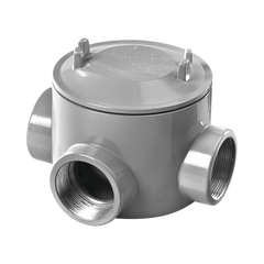 Caja con Tapa Tipo GRT de 3/4" (19 mm) / Caja a Prueba de Explosión / Para Áreas Peligrosas con Tapa / Libre de Cobre.