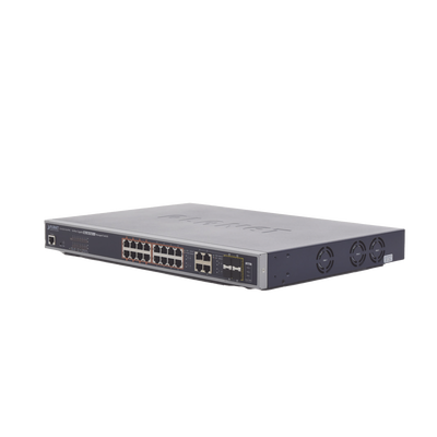 Switch administrable L2, 16 puertos 10/100/1000T Ultra PoE + 4 puertos Gigabit Combo TP/SFP
