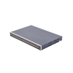 Switch Administrable de 48-Puertos 10/100/1000T 802.3at PoE + 4-Puertos 100/1000BASE-X SFP / 440W