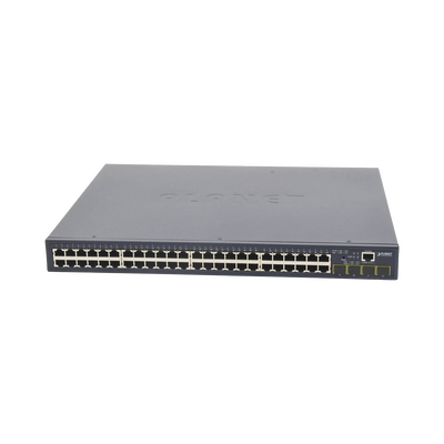 Switch Administrable Capa 2 de 48 Puertos Gigabit 10/100/1000T, 4 Puertos SFP 100/1000X