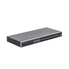 Switch Administrable Capa 2 con Fuente de Alimentación Redundante, 24 Puertos SFP Gigabit 100/1000X, 8 Puertos Combo RJ45 Gigabit.