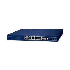 Switch PoE Administrable Capa 3, 24 Puertos Gigabit, Hasta 480 W, 8 Puertos 802.3bt, 16 Puertos 802.3at, 4 Puertos SFP 10G