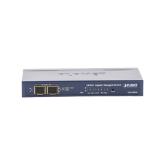 Switch Administrable de Escritorio 8 Puertos Giga + 2 Puertos SFP