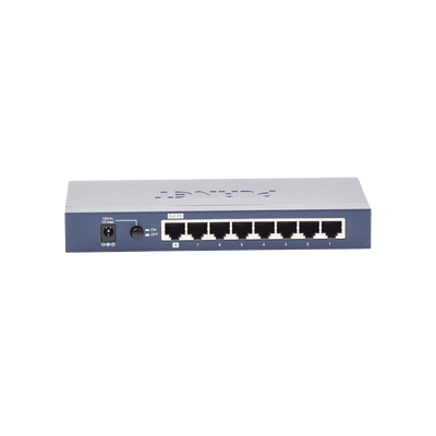 Switch Administrable de Escritorio 8 Puertos Giga + 2 Puertos SFP