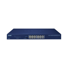 Switch No Administrable Gigabit de 16 Puertos 10/100/1000 Mbps, Con Modo Extendido Para Distancias de Hasta 200 m