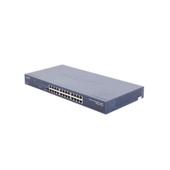 Switch No Administrable Gigabit de 24 Puertos 10/100/1000 Mbps, Con Modo Extendido Para Envió de Datos de Hasta 200 m