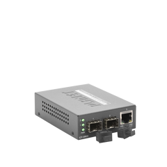 Convertidor de Medios con Doble Puerto SFP 1000BASE-FX/SX/LX y Puerto Ethernet 1000Base-T