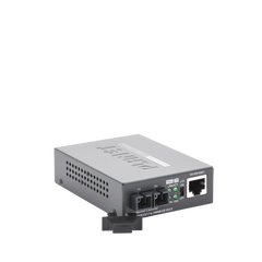 Convertidor de Medios 1000 Mbps UTP/Fibra Óptica Mono-Modo Hasta 20 Km, Conector SC