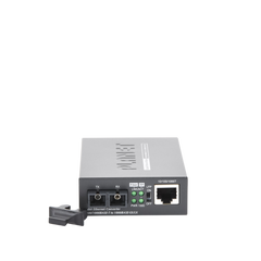Convertidor de Medios 1000 Mbps UTP/Fibra Óptica Mono-Modo Hasta 20 Km, Conector SC