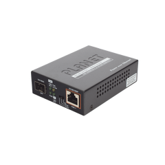 Convertidor de Medios PoE, 1 Puerto RJ45 Gigabit con Salida PoE 802.3af/at/bt (Hasta 60 W)/ 1 Puerto SFP 100/1000BASE-X