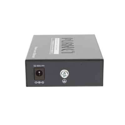 Convertidor de Medios PoE, 1 Puerto RJ45 Gigabit con Salida PoE 802.3af/at/bt (Hasta 60 W)/ 1 Puerto SFP 100/1000BASE-X
