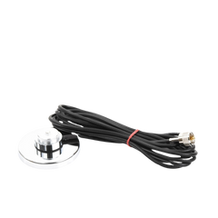 Montaje Magnético para Antenas de 3/4"(NMO), 3.5 m de Cable RG58U y Conector UHF (PL259) Macho.