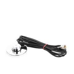 Montaje Magnético para Antenas de 3/4"(NMO), 3.5 m de Cable RG58U y Conector UHF (PL259) Macho.