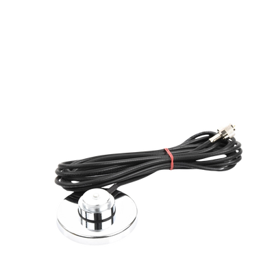 Montaje Magnético para Antenas de 3/4"(NMO), 3.5 m de Cable RG58U y Conector UHF (PL259) Macho.