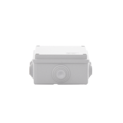 Caja Estanca de PVC Para Derivación y Conexión, 6 Entradas, Tapa Atornillada,100x100x50 mm (Área Interna), Uso Exterior IP55, Material que no Propaga el Fuego y Libre de Hálogenos