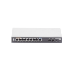 Router Gigabit VPN / Balanceador de cargas / 60,000 sesiones NAT /  9 puertos 10/100/1000 Mbps + 2 puertos SFP (WAN/LAN) / 1 puerto entrada PoE(af/at) / 2 puertos salida PoE (af/at) / Compatible con GWN Cloud.