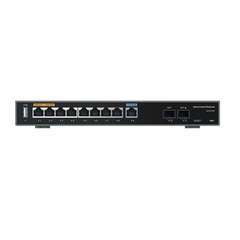 Router Gigabit VPN / Balanceador de cargas / 60,000 sesiones NAT /  9 puertos 10/100/1000 Mbps + 2 puertos SFP (WAN/LAN) / 1 puerto entrada PoE(af/at) / 2 puertos salida PoE (af/at) / Compatible con GWN Cloud.