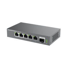 Switches de red Multi-Gigabit de 2.5G No Administrable / 5 Puertos RJ45 de 100/1000/2500Mbps / 1 puerto de fibra SFP+