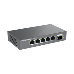 Switches de red Multi-Gigabit de 2.5G No Administrable / 5 Puertos RJ45 de 100/1000/2500Mbps / 1 puerto de fibra SFP+