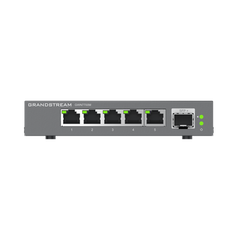 Switches de red Multi-Gigabit de 2.5G No Administrable / 5 Puertos RJ45 de 100/1000/2500Mbps / 1 puerto de fibra SFP+