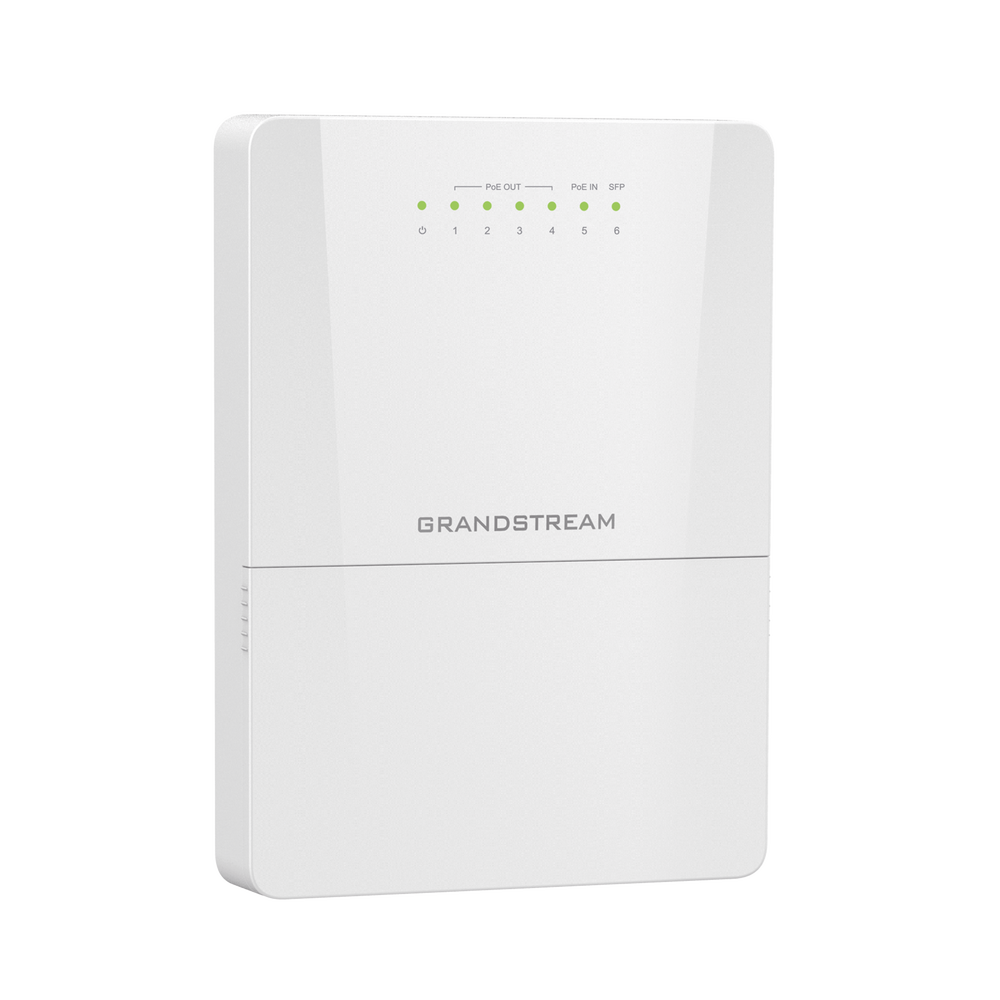 Switch PoE Lite administrable para exteriores de 6 puertos (5GE+1SFP) / Clasificación IP66 a prueba de polvo y agua