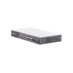 Switch PoE+ Gigabit Administrable / 8 puertos 10/100/1000 Mbps + 2 Puertos SFP Uplink / Hasta 120W / Compatible con GWN Cloud.