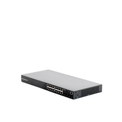 Switch Gigabit Administrable / 16 puertos 10/100/1000 Mbps + 4 Puertos SFP Uplink / Compatible con GWN Cloud.
