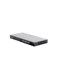 Switch Gigabit Administrable / 16 puertos 10/100/1000 Mbps + 4 Puertos SFP Uplink / Compatible con GWN Cloud.